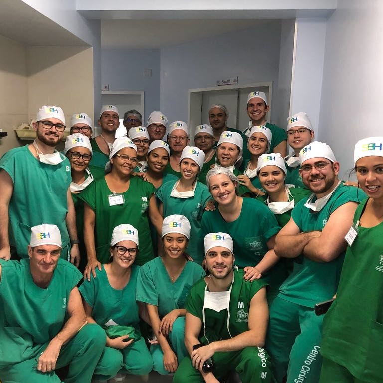 Participações nos mutirões da Sociedade Brasileira de Hérnia