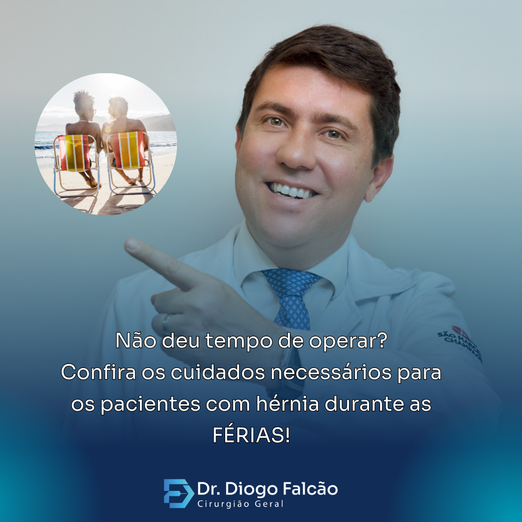 Confira os cuidados necessários para os pacientes com hérnia durante as férias