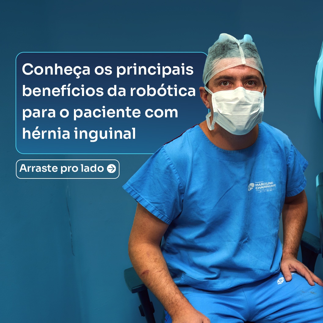 Benefícios da robótica para o paciente com hérnia inguinal