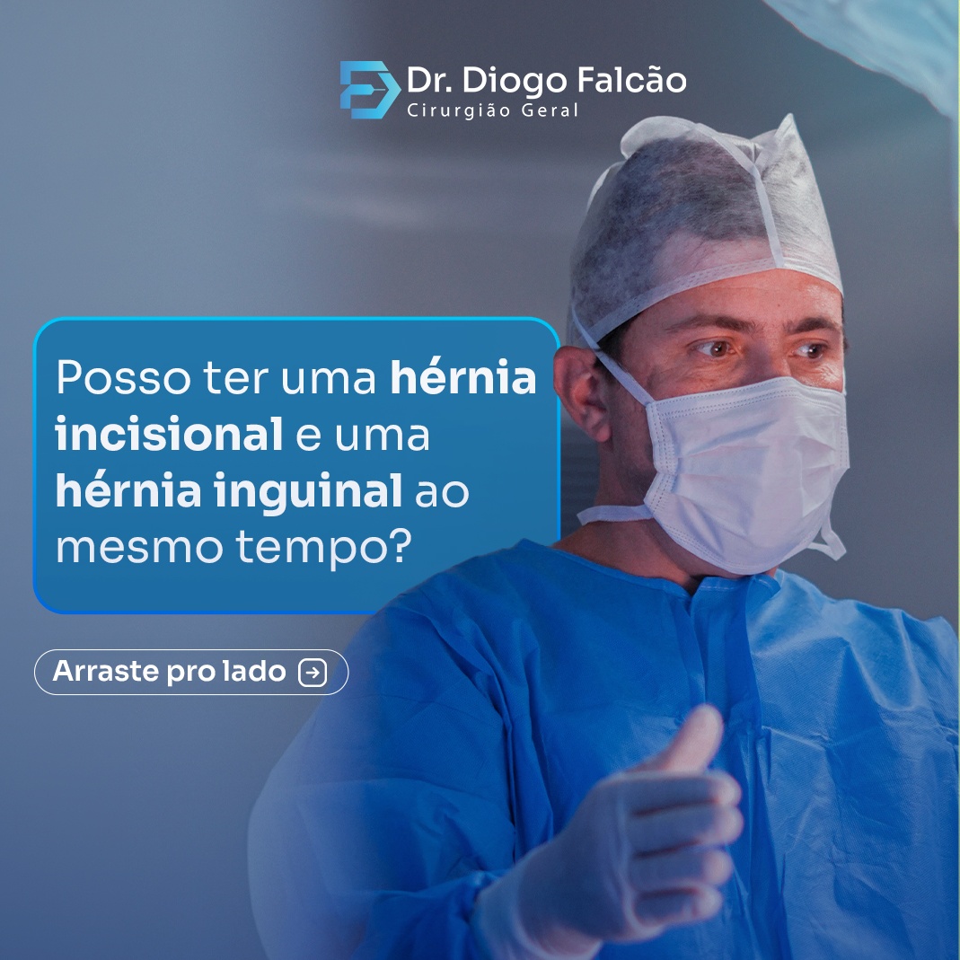 Posso ter mais de uma hérnia abdominal ao mesmo tempo