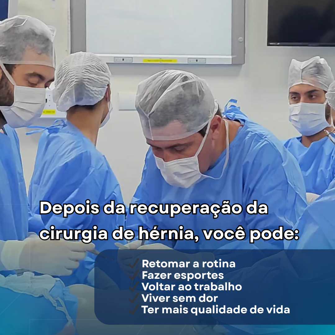 Retomar as atividades após a cirurgia de hérnia abdominal