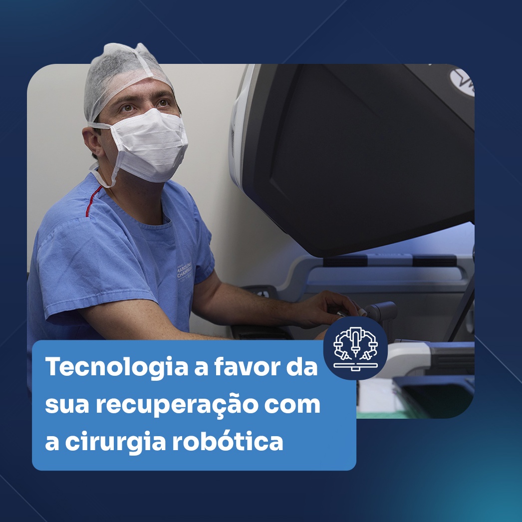 Tecnologia a favor do paciente na cirurgia robótica