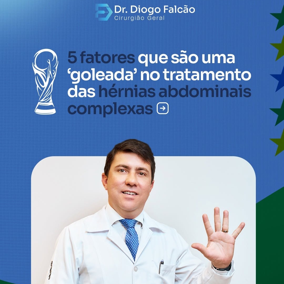 tratamento das hérnias abdominais complexas com cirurgião experiente
