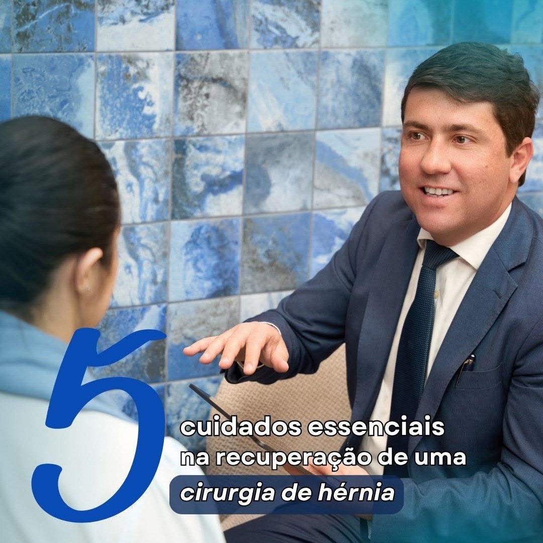 cuidados no período de recuperação de uma cirurgia de hérnia