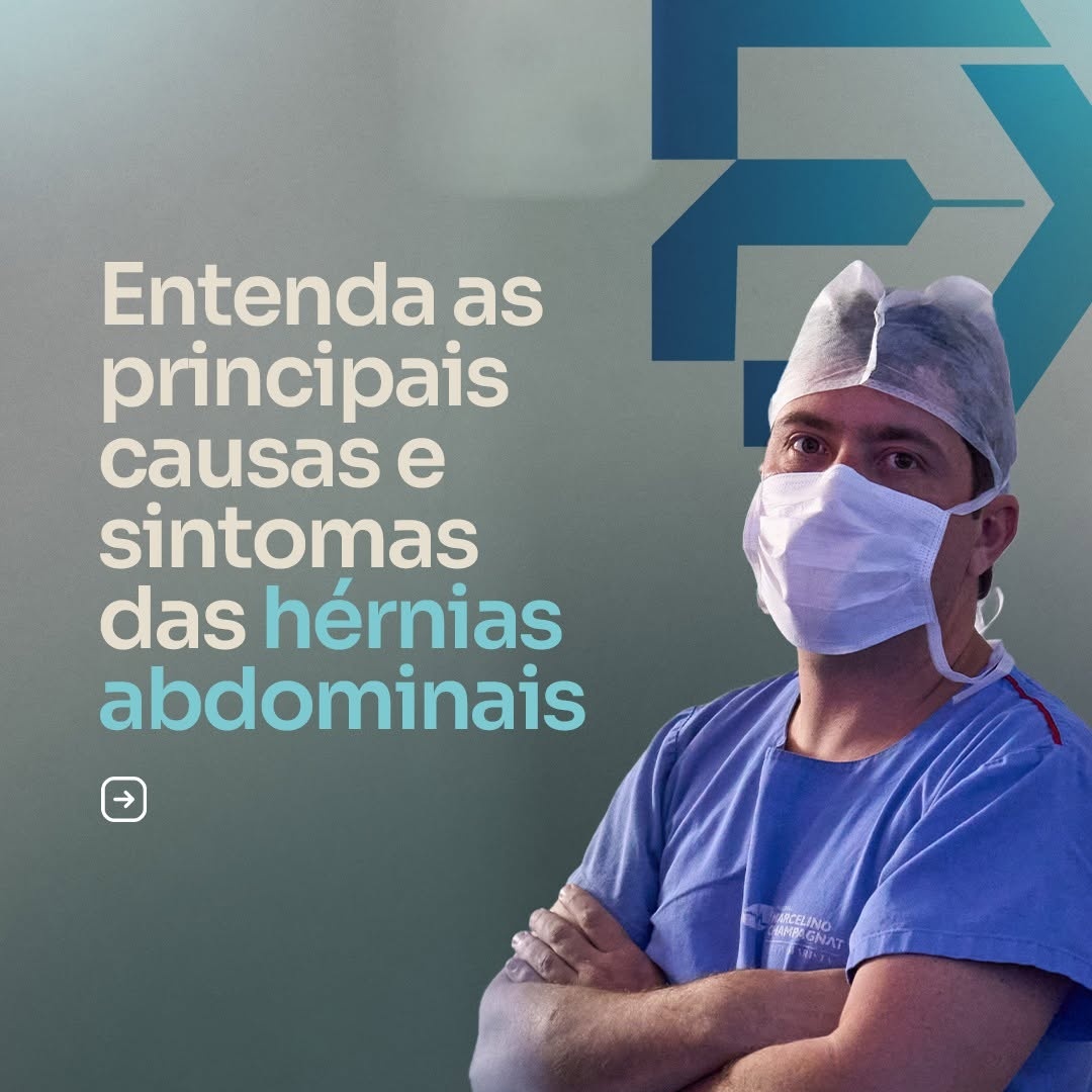 principais sintomas da hérnia no local de uma cicatriz anterior