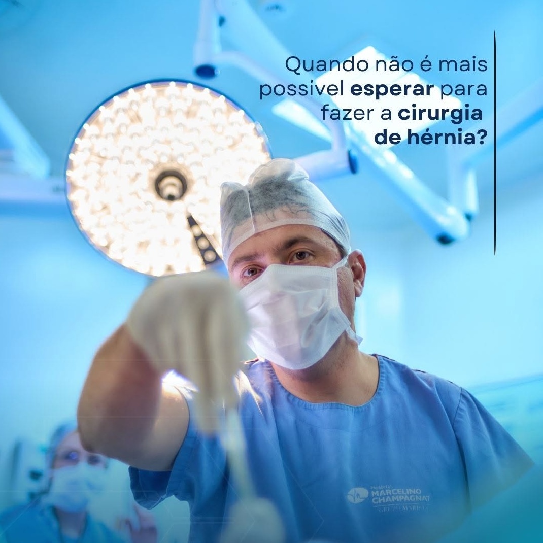 cirurgia de hernia abdominal se torna emergencia em casos de complicações