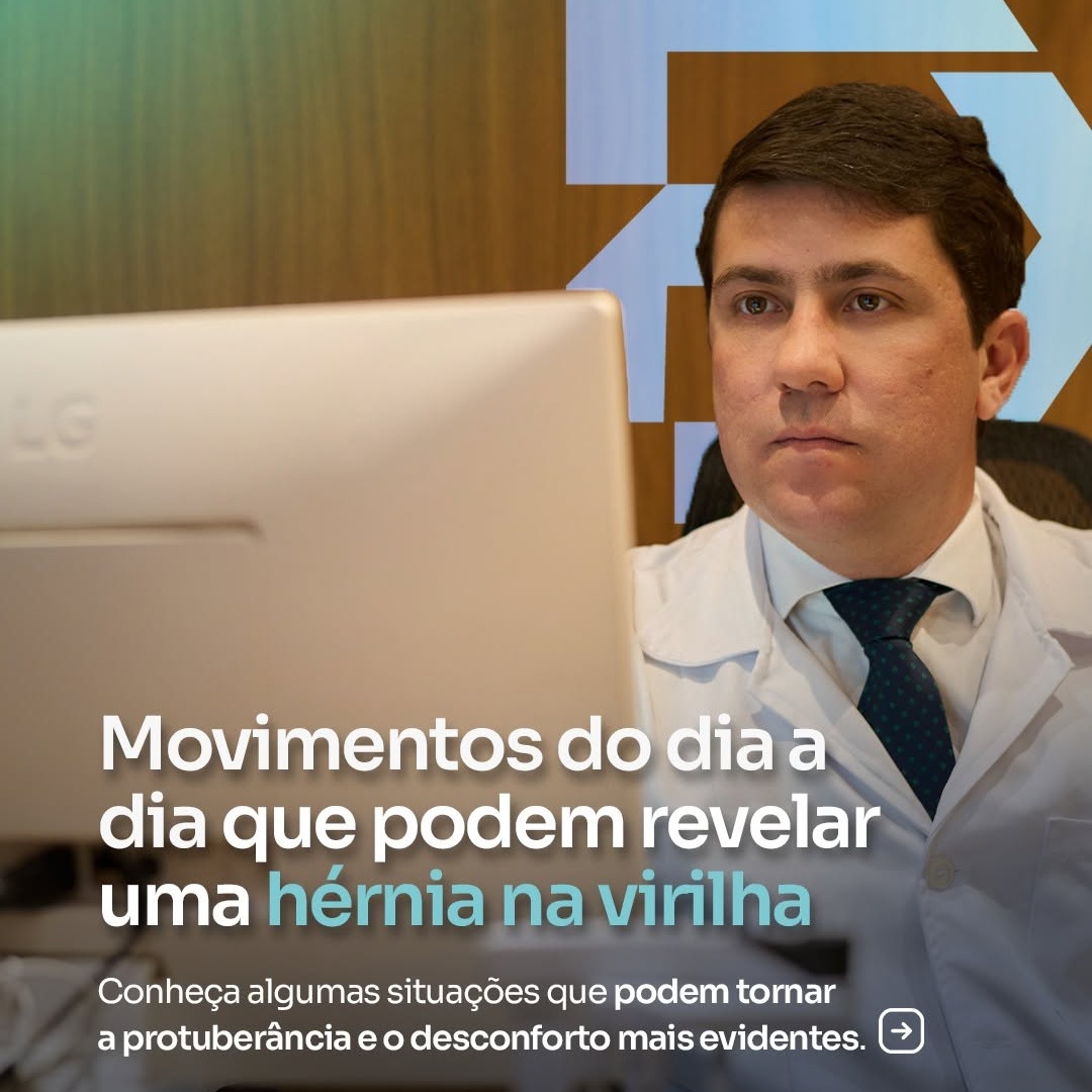 movimentos do dia a dia que podem revelar uma hernia abdominal